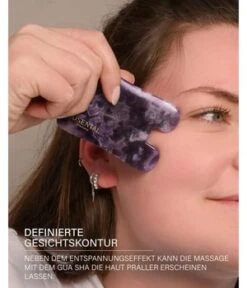 Rosental Organics Amethyst Gua Sha Natural Lifting Tool Gesicht Roll-On -Pflegeprodukte Angebote 4260576412133 visual2 de