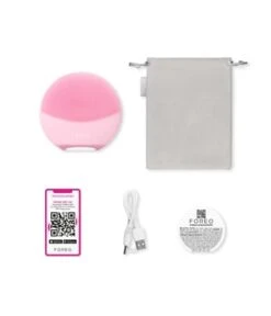 FOREO LUNA™ 4 Mini Pearl Pink Gesichtsbürste -Pflegeprodukte Angebote foreo lunatm 4 mini pearl pink gesichtsbuerste 1 stk 7350120791306 visual2
