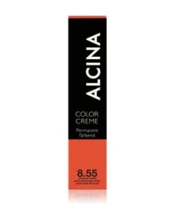 ALCINA Color Creme Permanent Färbend - 8.55 H. Blond Int. Rot Professionelle Haarfarbe
