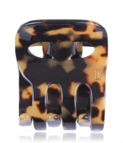 Alexandre De Paris 3 Dents Schwarz-Braun 4 Cm Haarspangen