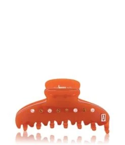 Alexandre De Paris Èlégance Informel 6 Cm Crystal Braun Haarspangen