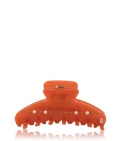 Alexandre De Paris Èlégance Informel 9 Cm Crystal Braun Haarspangen