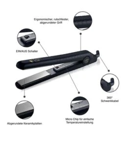 Golden Curl The Black Glätteisen -Pflegeprodukte Angebote golden curl the black glaetteisen 1 stk 5060494260057 visual