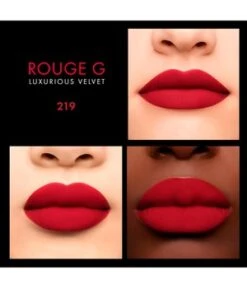 GUERLAIN Rouge G Luxurious Velvet Lippenstift -Pflegeprodukte Angebote guerlain rouge g luxurious velvet lippenstift nr 219 cherry red 3346470434769 detail