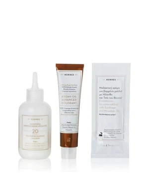 KORRES Arganöl Hochentwickelte Haarcoloration Chocolate / Schokobraun Hell 5.7 Haarfarbe 4 KORRES Arganöl Hochentwickelte Haarcoloration Chocolate / Schokobraun Hell 5.7 Haarfarbe – Bild 2