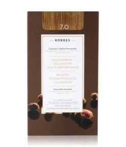 KORRES Arganöl Hochentwickelte Haarcoloration Blonde / Mittelblond 7.0 Haarfarbe