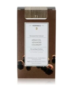 KORRES Arganöl Hochentwickelte Haarcoloration Ash Blonde / Aschblond 7.1 Haarfarbe