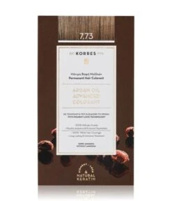 KORRES Arganöl Hochentwickelte Haarcoloration / Golden Moca 7.73 Haarfarbe