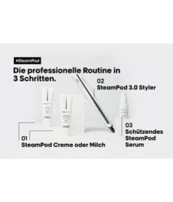 L'Oréal Professionnel Paris SteamPod 3.0 Glätteisen -Pflegeprodukte Angebote l oreal professionnel paris steampod 3 0 glaetteisen 1 stk 3474636819713 visual