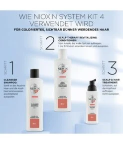 Nioxin System 4 Coloriertes Haar - Sichtbar Dünner Werdendes Haar Conditioner -Pflegeprodukte Angebote nioxin system 4 coloriertes haar sichtbar duenner werdendes haar conditioner 300 ml 3614227273221 detail