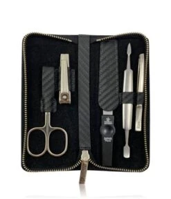 Pfeilring Carbon Selection Maniküre-Etui 9179 Schwarz Maniküre-Set