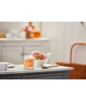 Yankee Candle Farm Fresh Peach Duftkerze 4 Yankee Candle Farm Fresh Peach Duftkerze – Bild 2