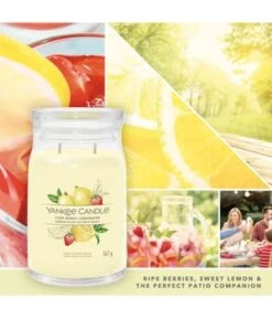 Yankee Candle Iced Berry Lemonade Duftkerze -Pflegeprodukte Angebote yankee candle iced berry lemonade duftkerze 567 g 5038581129006 visual2