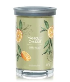 Yankee Candle Sage & Citrus Signature Large Tumbler Duftkerze