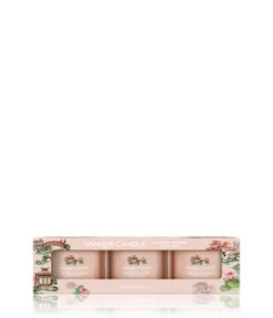 Yankee Candle Tranquil Garden Filled Votive 3Er Pack Duftkerze