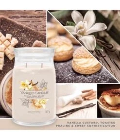 Yankee Candle Vanilla Crème Brûlée Duftkerze -Pflegeprodukte Angebote yankee candle vanilla creme brulee duftkerze 567 g 5038581129181 visual2