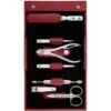 Zwilling Classic Inox Maniküre Pediküre Set 7tlg. Mit Nagelknipser, Leder, Rot Maniküre-Set -Pflegeprodukte Angebote zwilling classic inox manikuere pedikuere set 7tlg mit nagelknipser leder rot manikuere set 1 stk 4009839493270