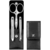 Zwilling Twinox Maniküre Pediküre Set 3tlg. Mit Kombi-Nagelschere, Leder, Schwarz Maniküre-Set -Pflegeprodukte Angebote zwilling twinox manikuere pedikuere set 3tlg mit kombi nagelschere leder schwarz manikuere set 1 stk 4009839236754